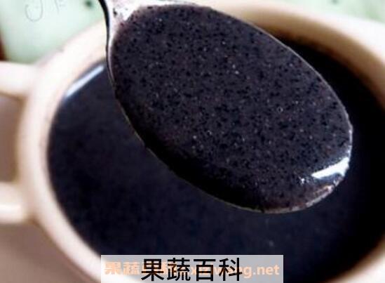 黑芝麻糊的功效与作用及制作方法