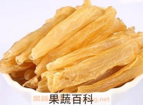 鱼胶的功效与作用