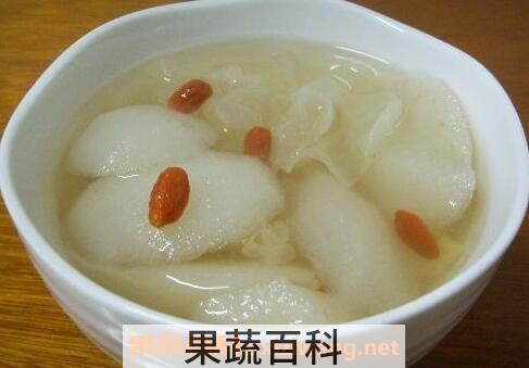 梨水的常见功效有哪些