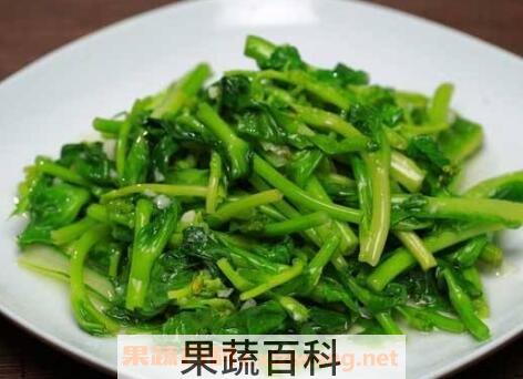 白菜苔的功效与作用