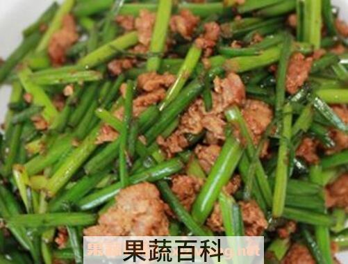 韭菜苔的食用价值与食用方法