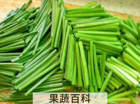 韭菜苔的功效与作用