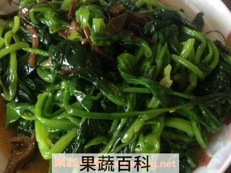 拌菠菜的功效与作用