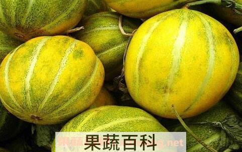 香瓜的功效与作用