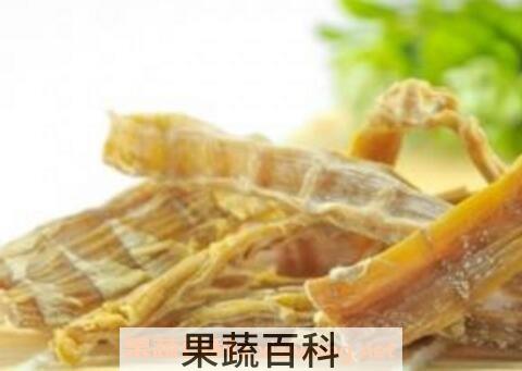 竹笋干食用的功效与作用