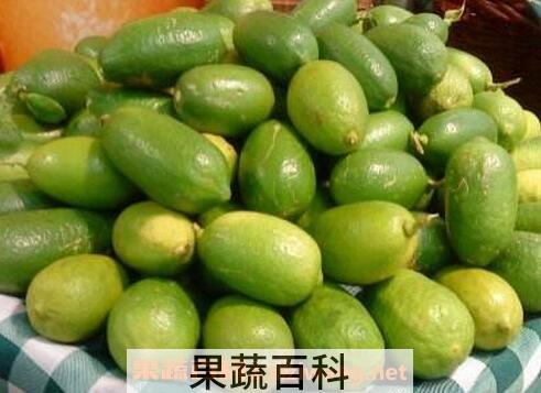 香水柠檬的功效与作用