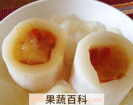 白萝卜蒸蜂蜜的功效与作用