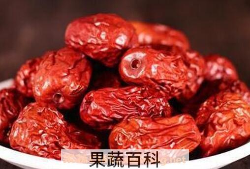 红枣的营养价值与功效