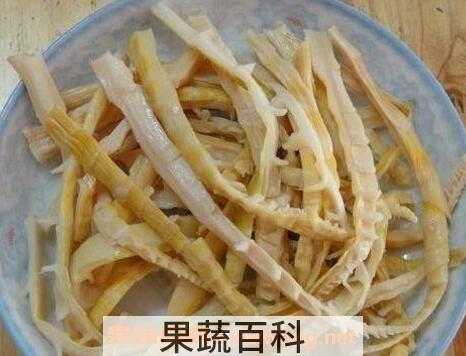 竹笋干的泡制方法