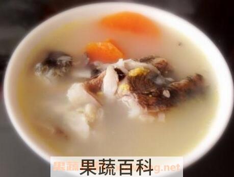 鲫鱼胡萝卜汤的功效与作用