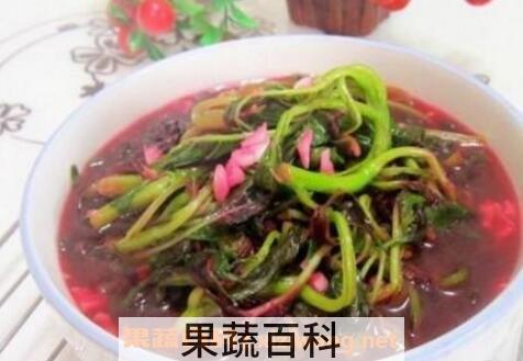 水煮冬苋菜的做法窍门