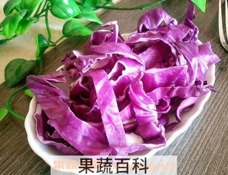  紫甘蓝与什么食物相克 紫甘蓝的功效