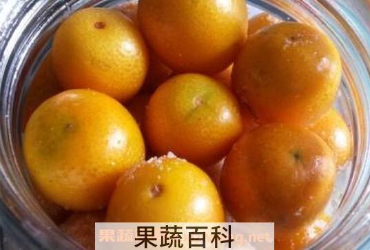 盐渍金桔怎么腌
