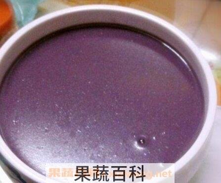 紫薯山药糊的功效与作用