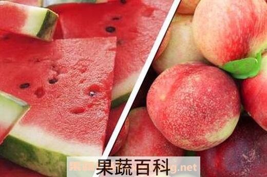 桃子和西瓜能一起吃吗 