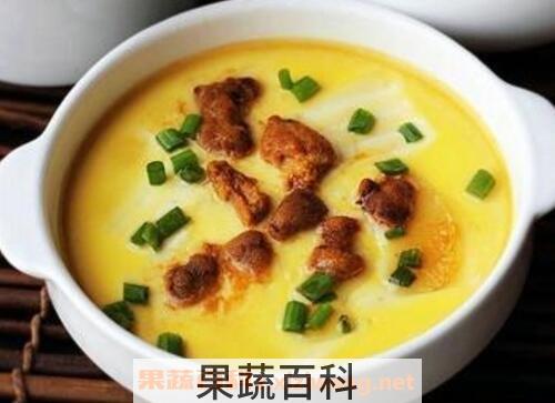 蒸蛋的功效与作用