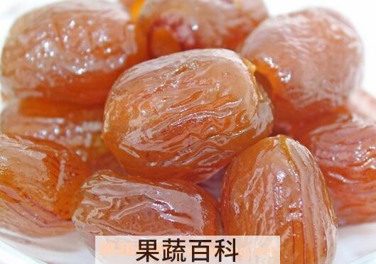 蜜枣的功效与作用