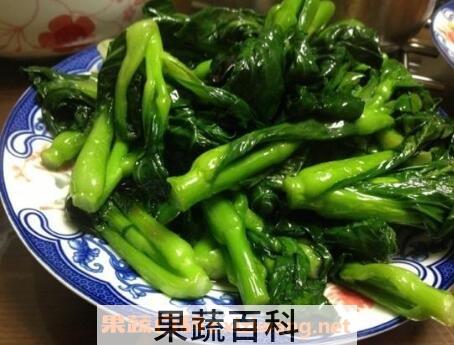 菜苔的药用价值和营养价值