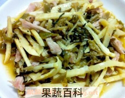 雪菜炒冬笋怎么做好吃