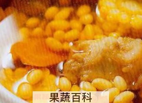 胡萝卜黄豆汤的功效与作用