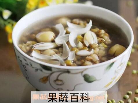 绿豆百合的功效与作用