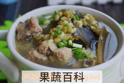 排骨绿豆汤