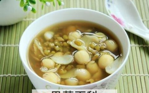 小肠莲子绿豆汤的功效 莲子绿豆汤的功效与作用禁忌