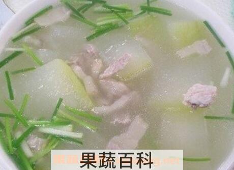 煮冬瓜的功效与作用及常见做法