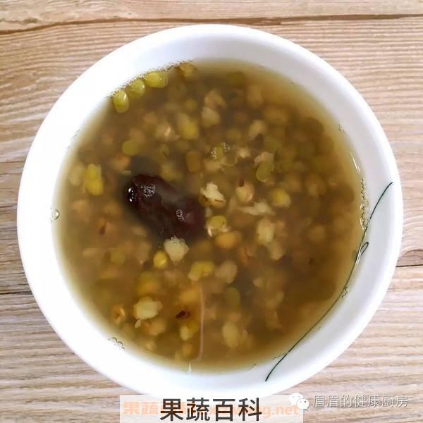 红枣绿豆汤