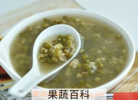冰糖绿豆汤的功效与作用