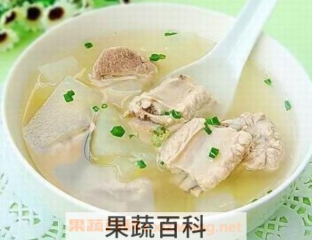 喝冬瓜汤的作用