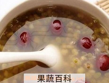 绿豆红枣汤的功效