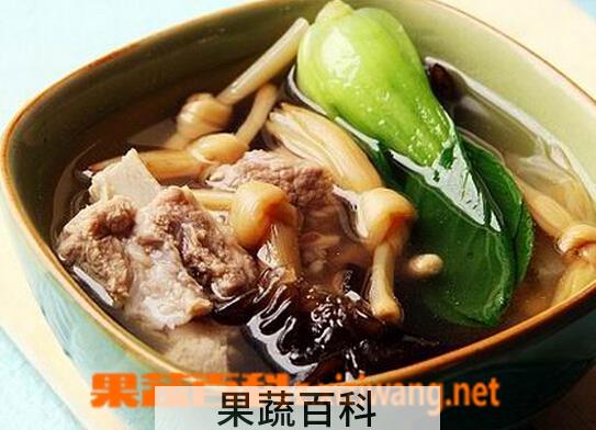 果蔬百科黄花菜排骨汤