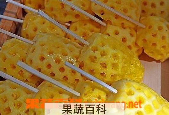 果蔬百科吃菠萝的好处与坏处