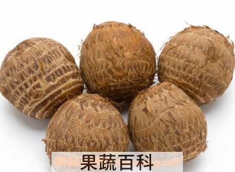 山芋头的药用价值和功效
