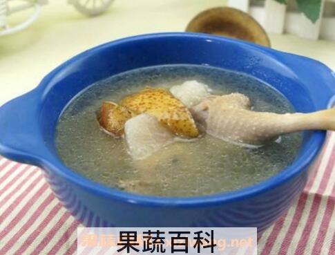 雪梨老鸭汤功效与作用