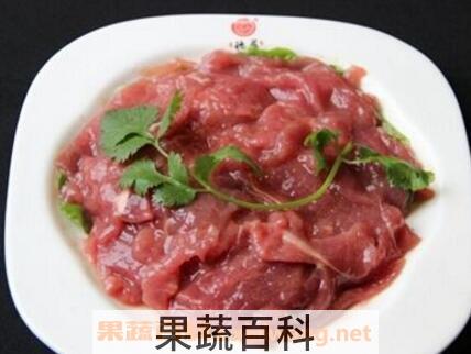 怎样腌制嫩牛肉片