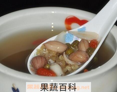 花生米绿豆汤的功效与作用