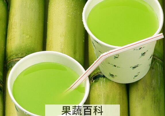 果蔬百科甘蔗汁的营养价值