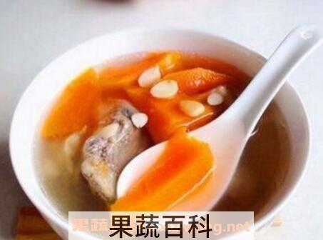 木瓜眉豆汤的功效与作用