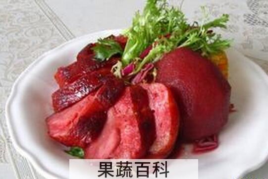果蔬百科红酒煮梨的功效与作用
