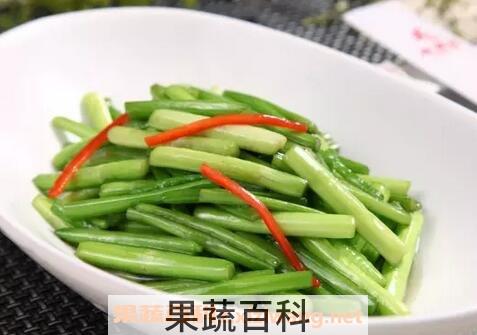 水芹菜如何做好吃 水芹菜的烹饪技巧
