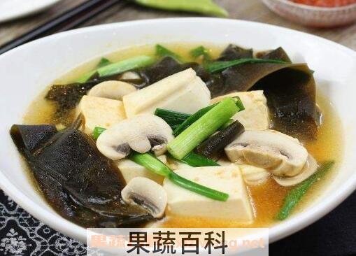 海带骨头豆腐汤的功效与作用