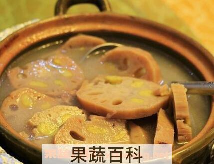 莲藕筒汤的功效与作用