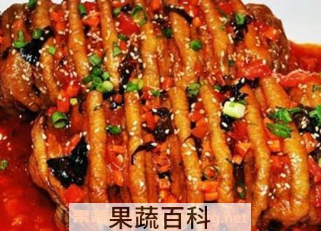 霸王圆茄子怎么切 霸王茄子制作方法