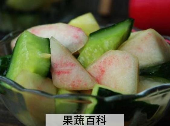 果蔬百科青瓜油桃沙拉的做法