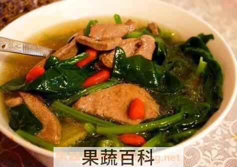 猪肝汤的功效与作用