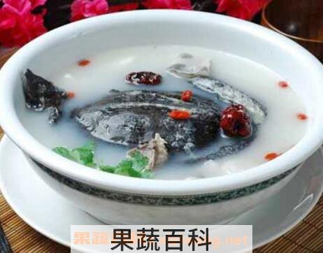 甲鱼汤的功效