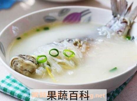 鲫鱼汤的功效与作用