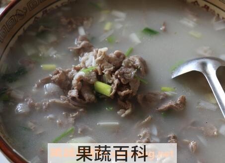  羊肉汤的功效与作用